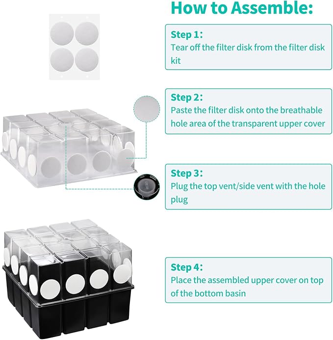 3 Set Mushroom Grow Kit Monotub - Image 4