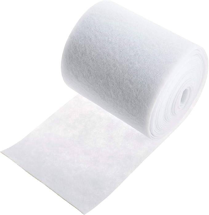 NORTHWEST ENTERPRISES Vent Filters Media Roll, 25ft x 12in x 1/8in Cut to Fit by NORTHWESTENTERPRISES