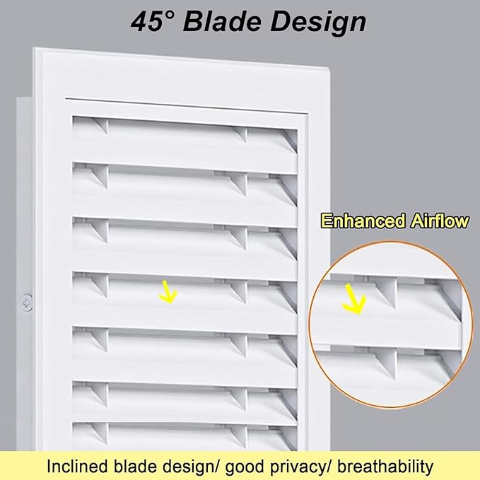 Adjustable Duct Opening Vent Cover Grill - Image 3
