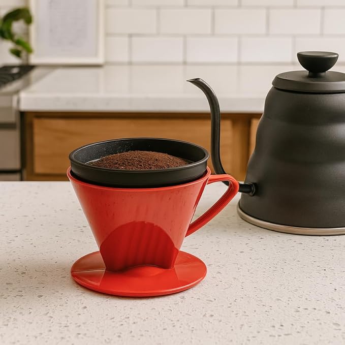 Fino Pour-Over Reusable Coffee Brewing Cone - Image 2