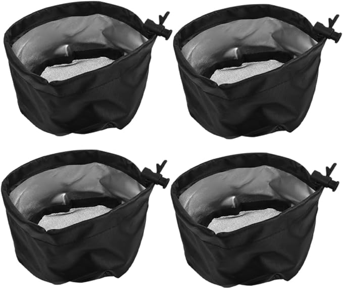 4pcs Grow Tent Vent Covers Dust Duct Filters Drawstring and Buckle - Image 6