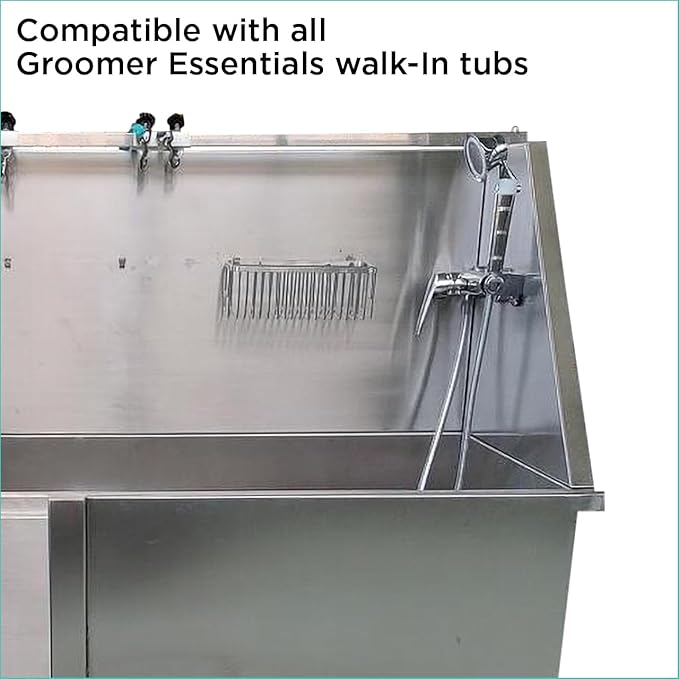 Lever Faucet for Grooming Tubs with 6" Center Mounts Compatible Walk-in Tubs, Ideal for Dog Nail Trimmers, Kitchen Essentials, and Kitchen Gadgets