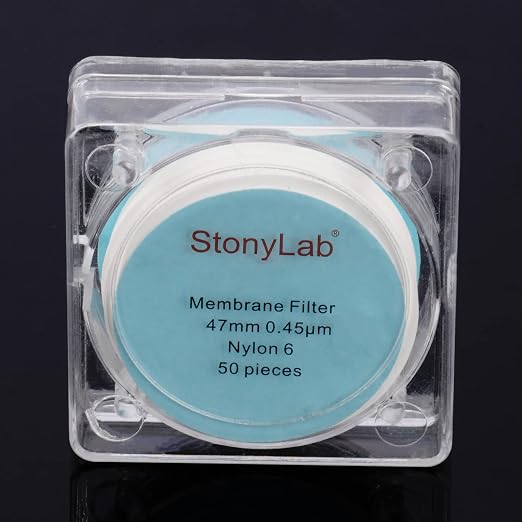stonylab 50 Pack Nylon Membrane Filters, Hydrophilic Nylon Membrane Disc Filters - Image 6