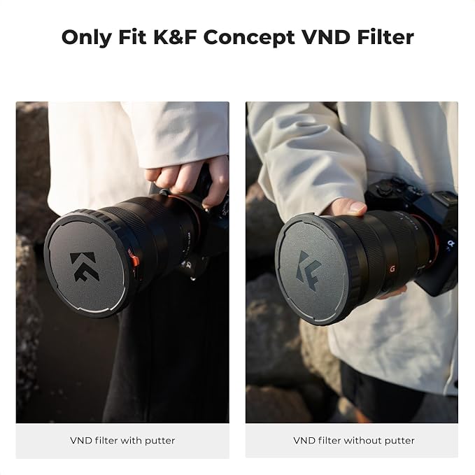 K&F Concept 67mm Variable ND Lens Filter Cap TPU Material Filter Cap Only - Image 6