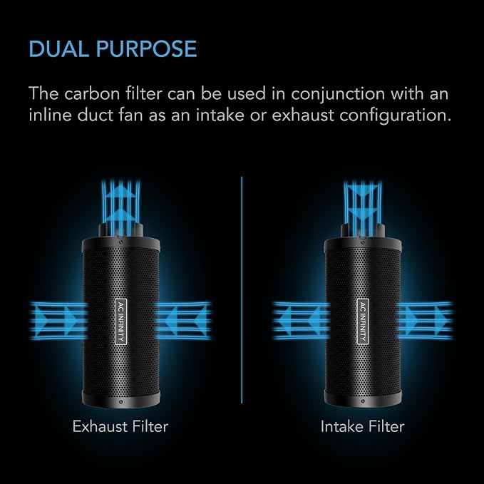 AC Infinity Air Carbon Filter XL 8", - Image 4