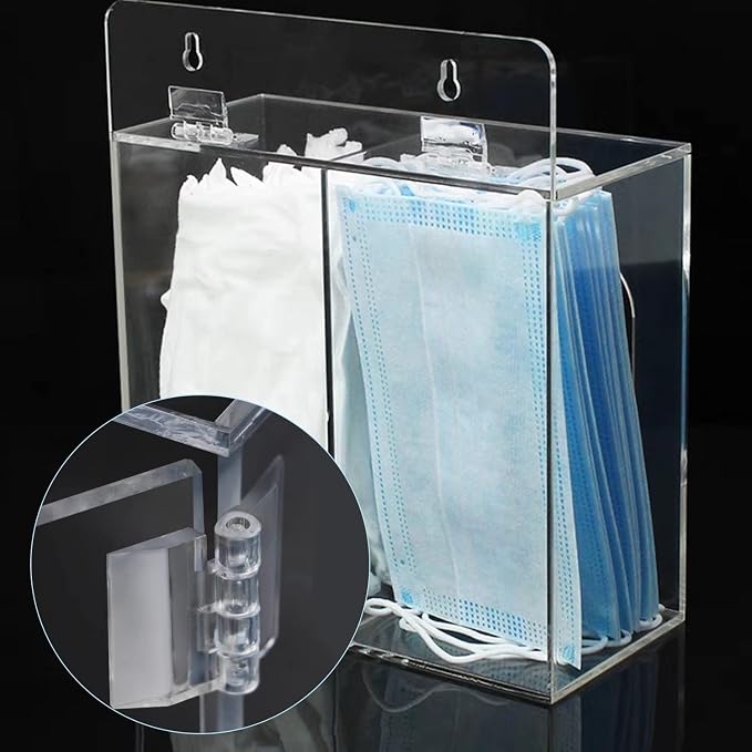 12 Pcs Acrylic Small Hinges - Image 5