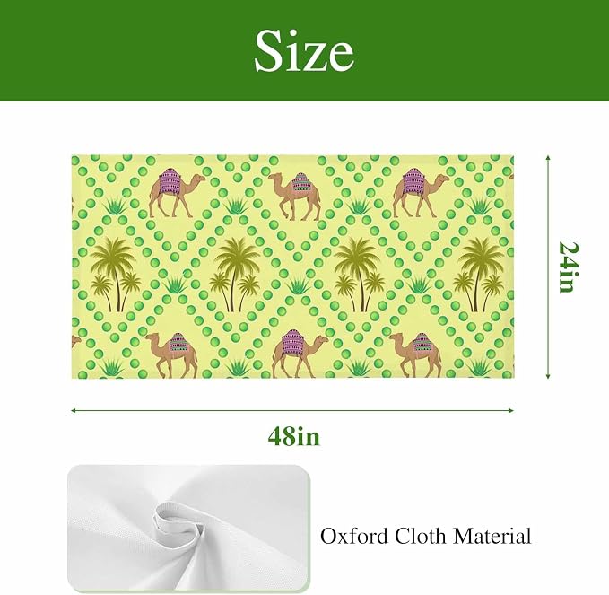 3 Pack Fluorescent Light Cover, Desert Sand Camels Light Covers - Image 9