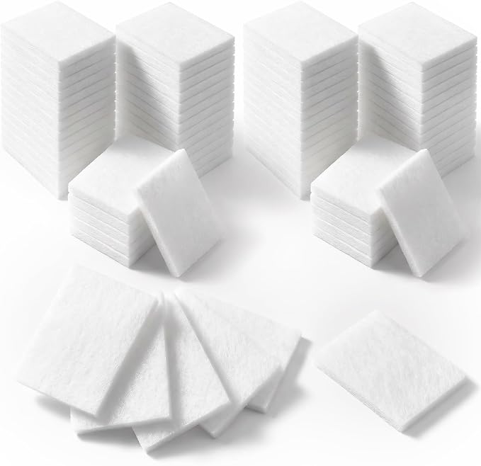 50Pcs Unscented Aroma Pads, Essential Oil Replacement Microfiber Pad, | Aroma by Unknown