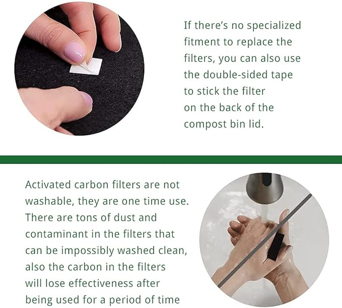 Compost Bin Odor Filters for Food Compatible - Image 7