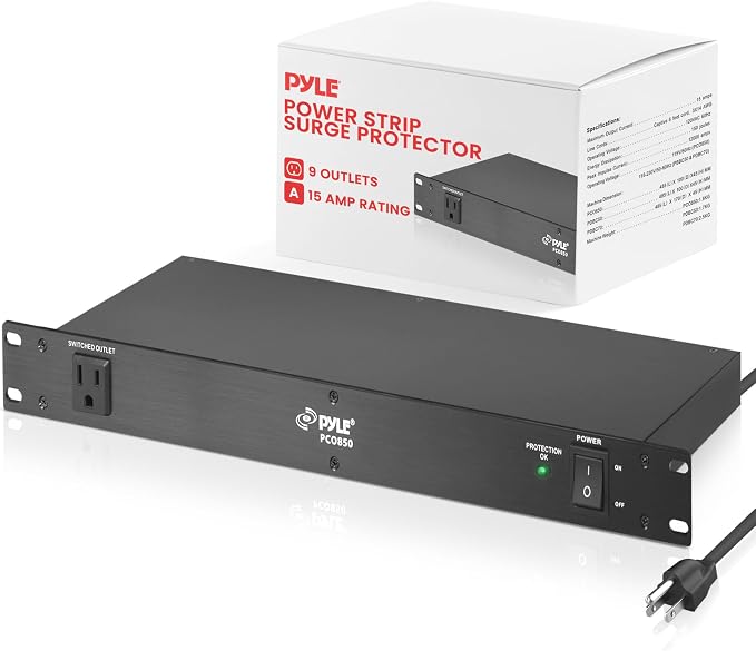 Pyle 150J Surge Protector Power Strip by PyleUSA