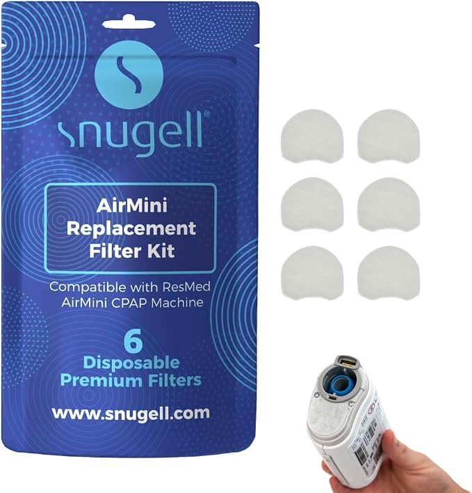 Snugell AirMini CPAP Filters – 6-Pack – Compatible by Snugell
