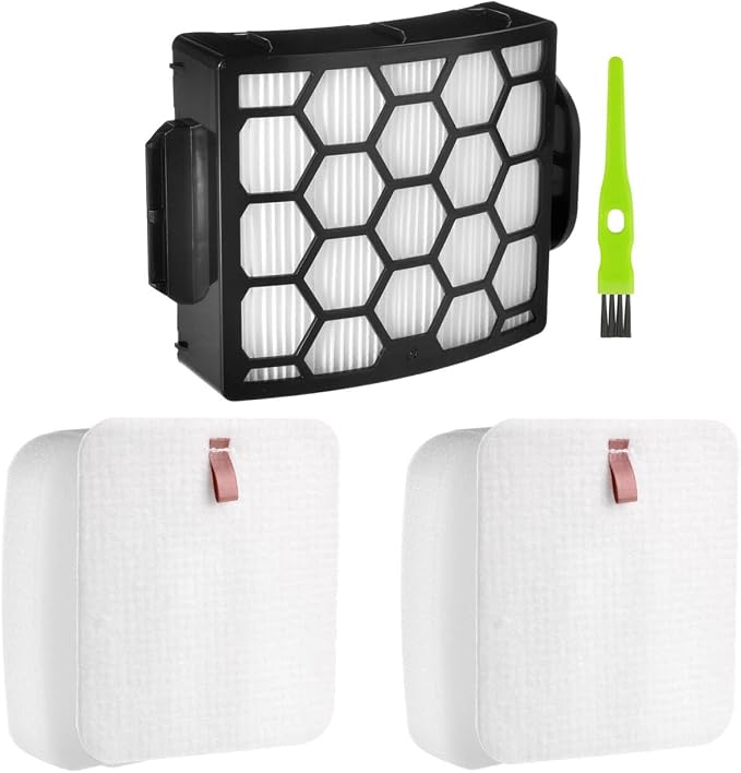 LA502 Filters Replacement for Shark LA502, LA702 Rotator Lift-Away ADV DuoClean by Ecnaka