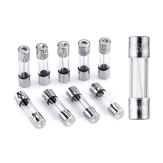 Fast Blow Fuse F15AL250V 5x20mm Pack of 10 Glass Fuse 15A 15Amp 250V Glass by ACMEMATION