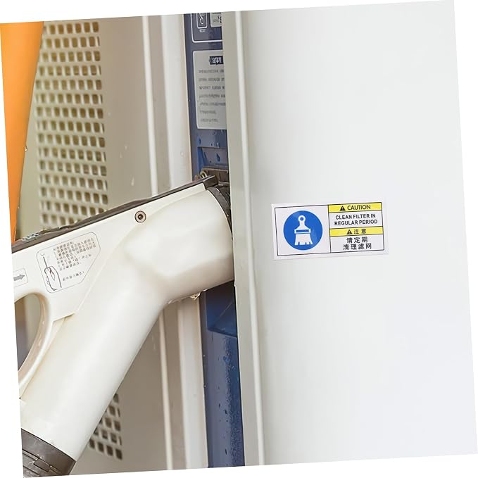 Cabilock Emergency Disconnect Sticker Sanitation Stickers Warning Sign Filter - Image 7