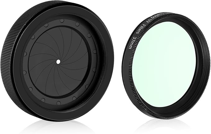 Adjustable Iris Aperture Diaphragm M30 to M37 Iris Aperture Diaphragm Adapter - Image 3