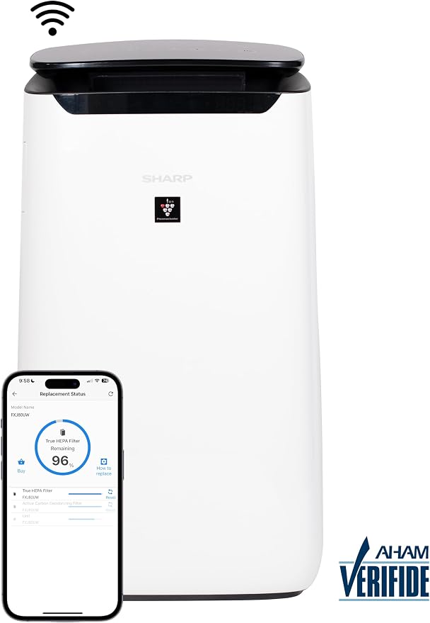 SHARP Smart Air Purifier for XL Rooms – Covers up to 2, 430 sqft in one hour - Image 2
