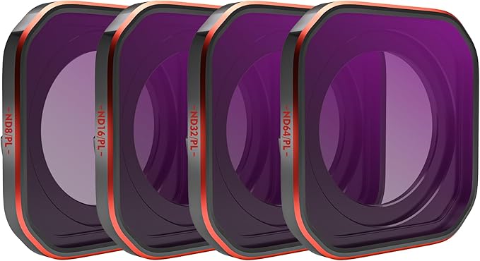 4-Pack Hybrid ND/CPL Filter Set by OfeooAi