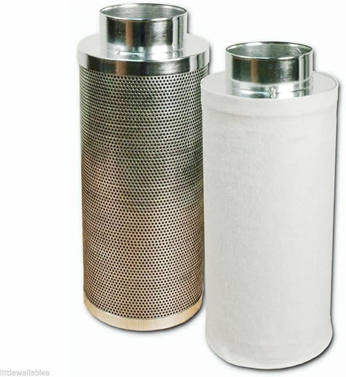 ARC-POWER 8" x 40" Hydro Activated Carbon Scrubber Odor Control Filter - Image 2