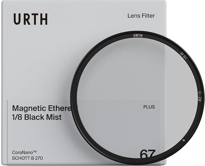 Urth 52mm Magnetic Ethereal Black Mist ⅛ Diffusion Lens Filter by Urth