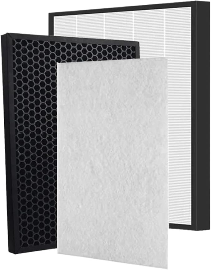 HEPA+Activated Carbon Composite Air Purifier Filter Replacement，Compatible by Unknown