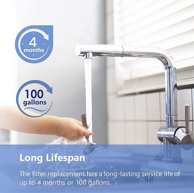Overbest Faucet Water Filter, Replacement - Image 4