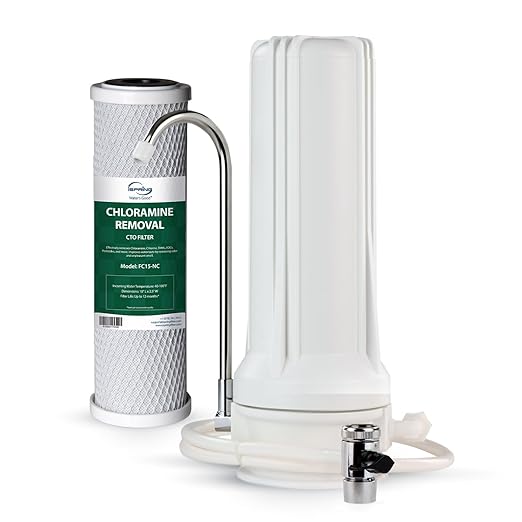 iSpring CKC1-NC SGS-Tested Countertop Water Filter, Drinking Water Filtration by iSpring