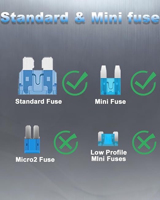 360pcs Car Blade Fuses Assortment Kit - Image 3