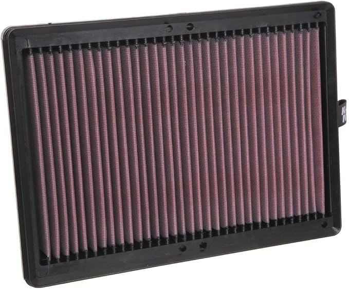 K&N High-Flow Original Lifetime Engine Air Filter: Increase Power: Premium - Image 4