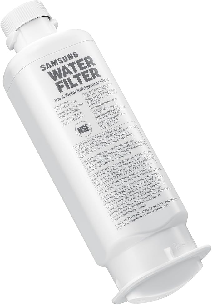 Samsung HAF-QIN-2P/EXP Genuine Refrigerator Water Filter, 6-Month Life - Image 7