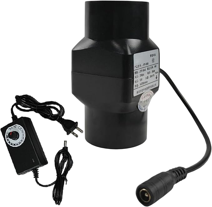 2 Inch Inline Duct Fan 12v Ventilation Fan by Unknown