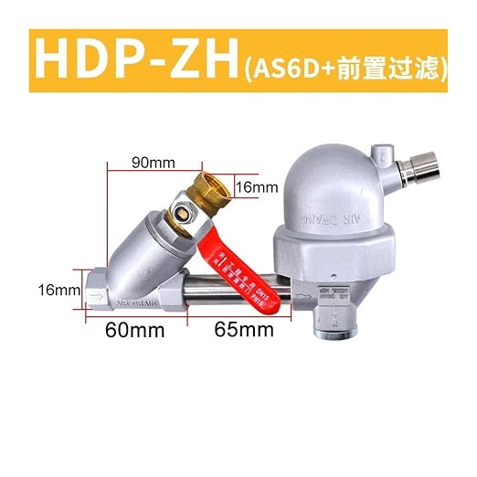 Air Compressor PA Drainer AD402-04 Zero air Consumption SA6D Drain Valve - Image 2