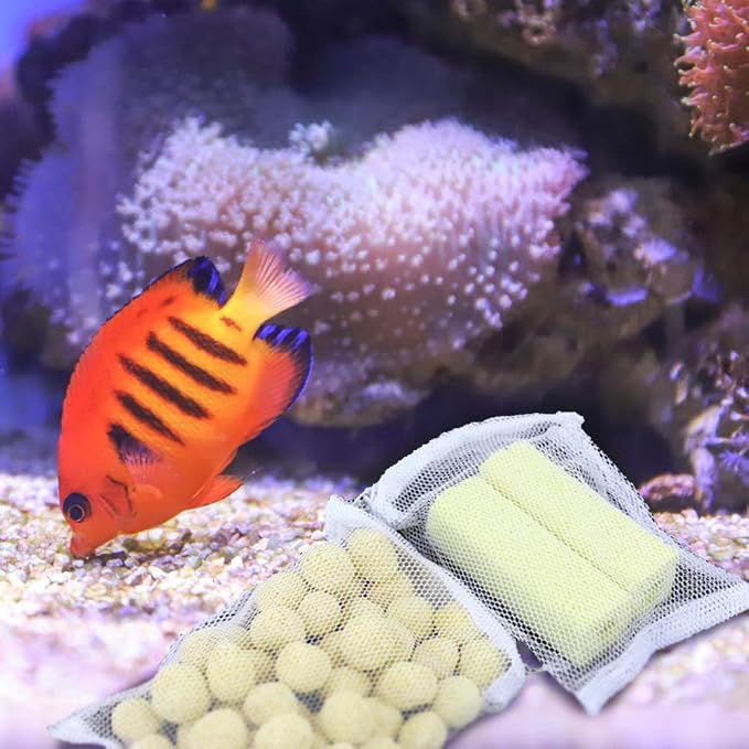 DEPEPE 10pcs 7.8 x 5.9 Inch Aquarium Filter Media Bags - Image 6