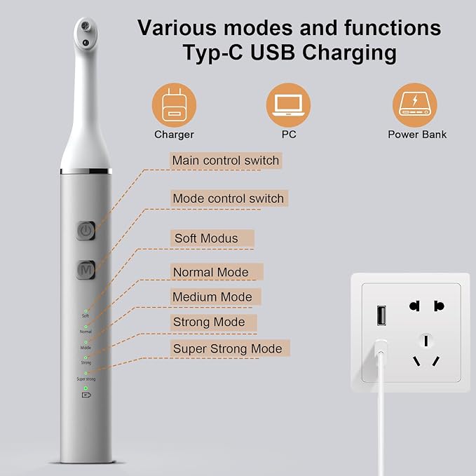 Tooth Polisher and Plaque Remover, Teeth Cleaning Tools - Image 5