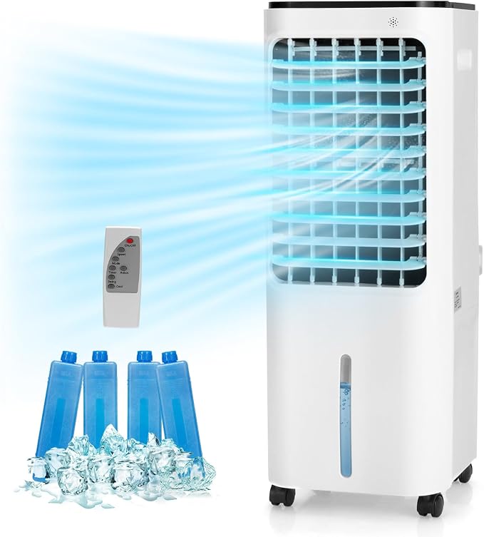 ARLIME Evaporative Air Cooler, 4-in-1 Portable AC unit W/Humidifier, 4 Modes by ArlimeDirect
