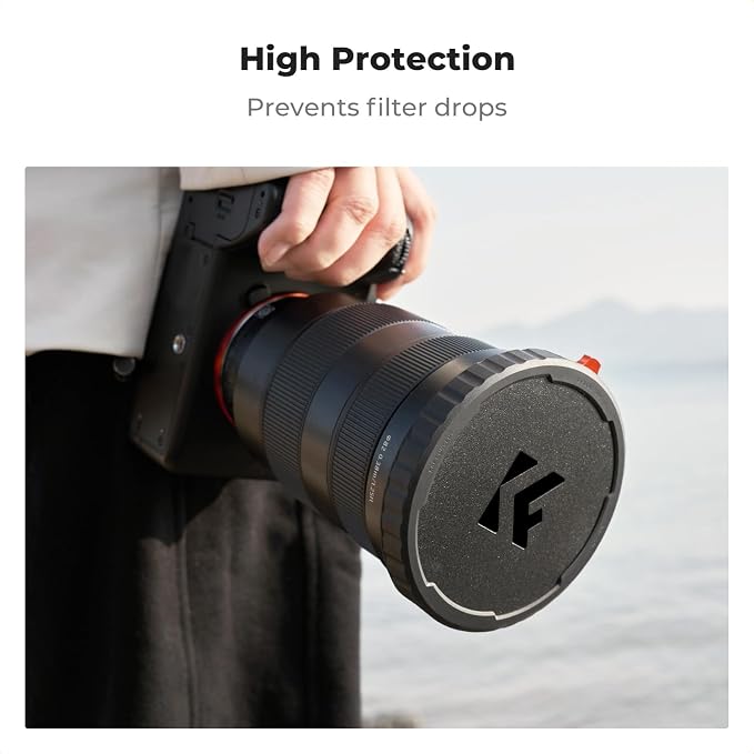 K&F Concept 67mm Variable ND Lens Filter Cap TPU Material Filter Cap Only - Image 4