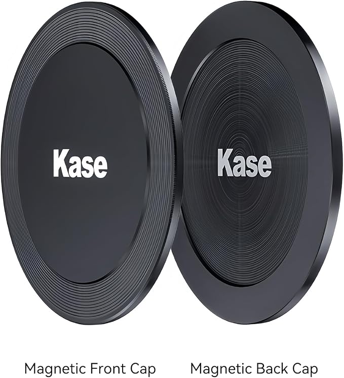 Kase 67mm Front Lens Cap, Magnetic CNC Aluminum + Optical Glass, Quick Press-On - Image 8