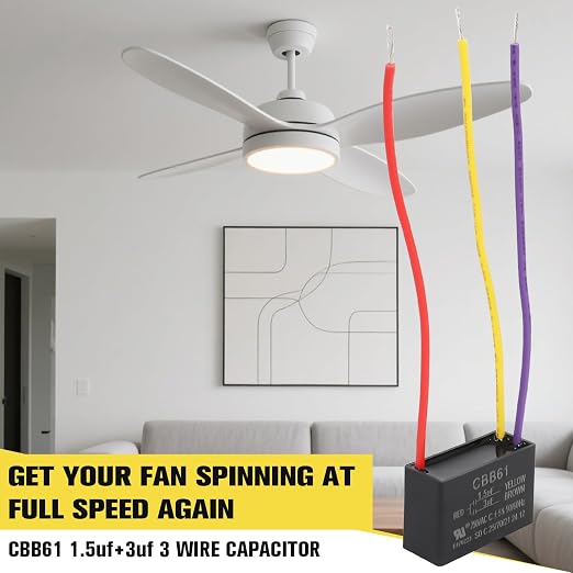 PODOY Ceiling Fan Capacitor .+ - Image 7