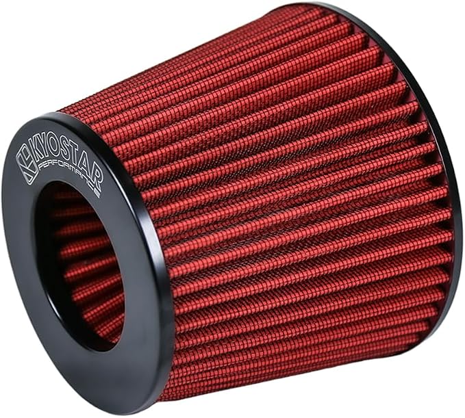 KYOSTAR Universal 3.5" High-Flow Air Filter, Reusable Cone Cold Air Intake - Image 7