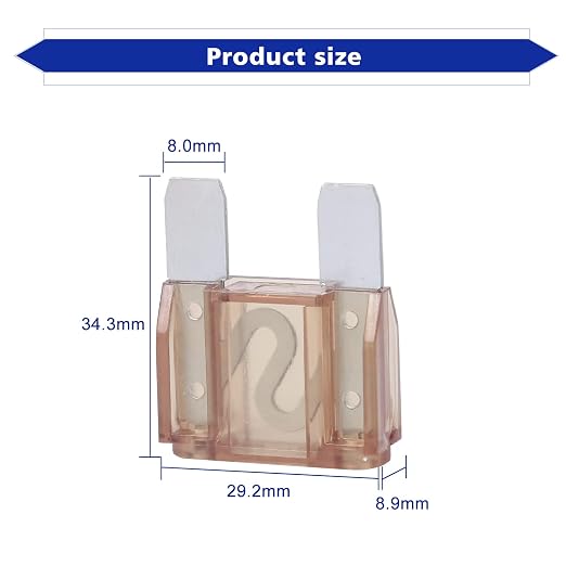 Maxi Blade Fuse Assortment, Car Fuse, 20A 30A 40A 50A 60A 70A Maxi Auto Fuse Kit - Image 2