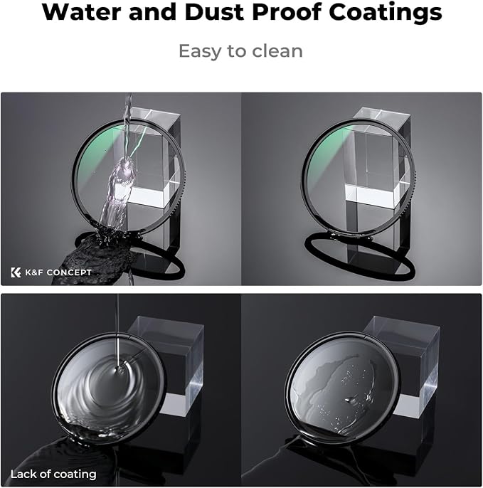 K&F CONCEPT 58mm MC UV Lens Protection Filter - Image 5