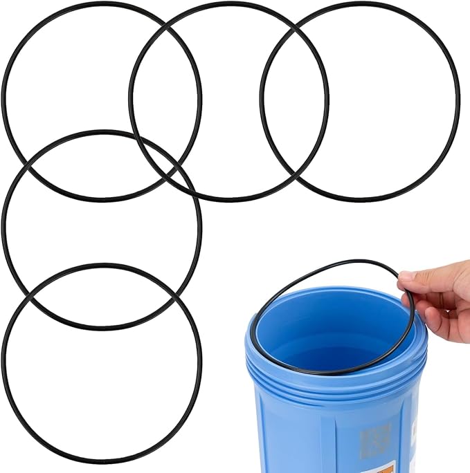 10-pack Water Filter O-rings, 5.51 Inch Sealing Gaskets - Image 3