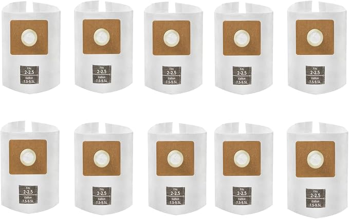 10 PCS Bundle Set 2-2.5 Gallon Vac Bags, ALYYDBG Type B 90668 9066800 9066833 by ALYYDBG
