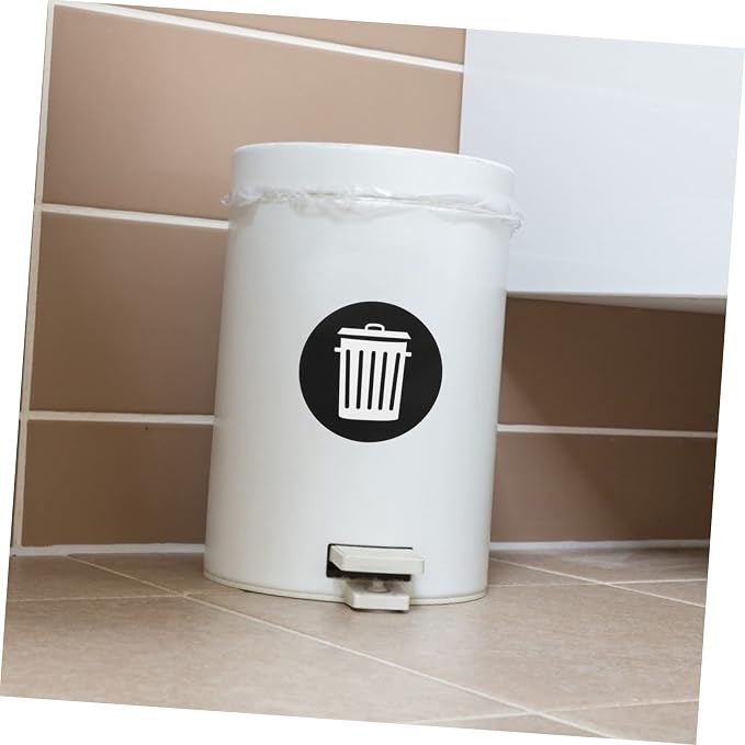 NUOBESTY 12pcs Adhesive Waste Sorting Stickers - Image 6