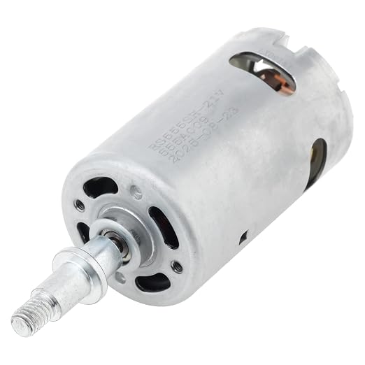 RS555 DC Motor 21V 30000RPM Dual Ball Bearing Blower Motor Universal Replacement by Unknown