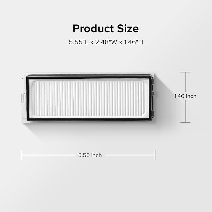 roborock 2 Pack Washable Filter - Image 6