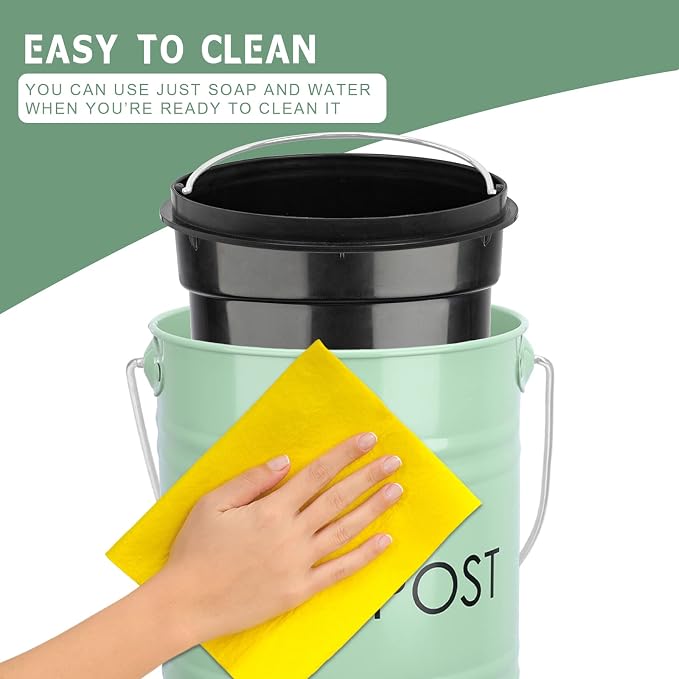 Vipush Compost Bin Kitchen Countertop Composter - Image 6