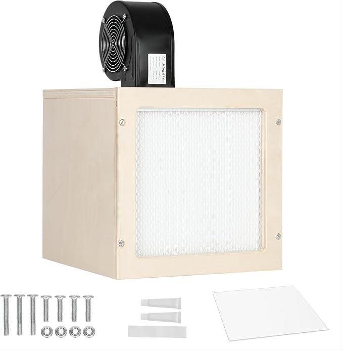 Vikua 12"x12" HEPA Horizontal Laminar Flow Hood Suitable by Vikua