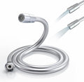Sink Hose Nozzle for Washing Hair,4 Foot Faucet Sprayer Hose,Sink Hose Attachment for Portable Hand Held Shower Head Sprayer,Shampoo Sprayer Hose for Bathing Baby,Pets,Rinsing Vegetables (48 In)