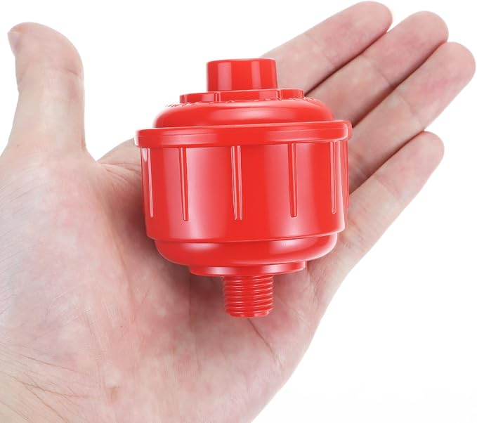 QWORK 10 Pack Disposable Mini Air Water Trap Filters, 1/4" Threads, Spray Gun - Image 4