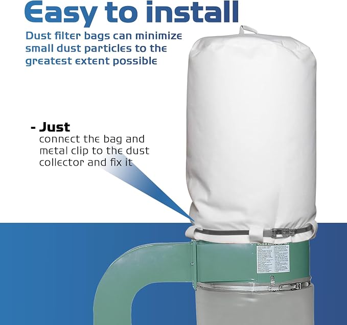 70333 Dust Collector Bag, fit for POWERTEC DC-1512, Vacuum & Dust Collector Bags - Image 6